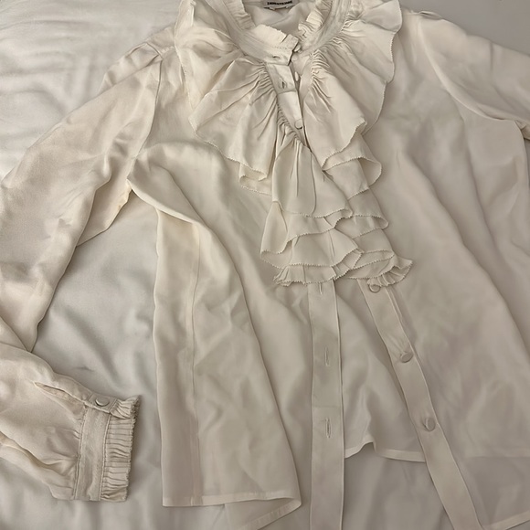 Zadig & Voltaire silk blouse Tamacco shirt Original retail price $450 size XS - Picture 3 of 8
